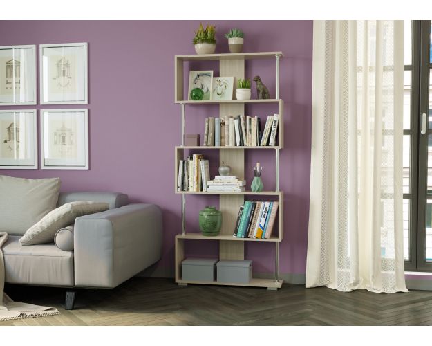 Стеллаж (Ясень шимо светлый) в Новосибирске Стеллаж (Ясень шимо светлый) в Новосибирске