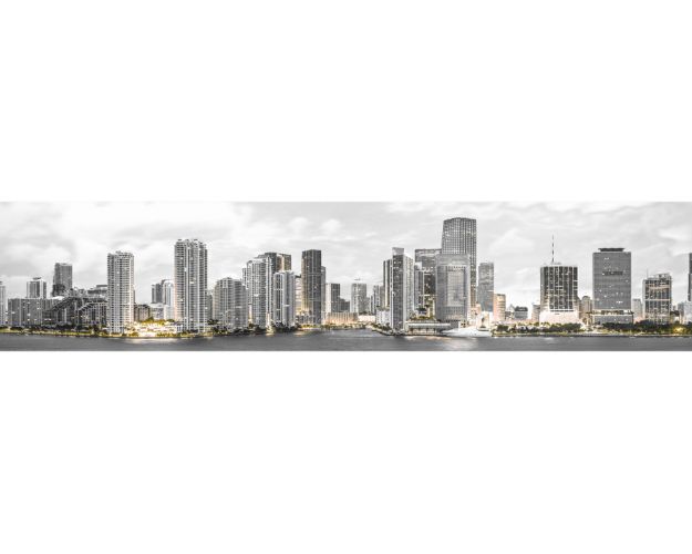 Фартук для кухни КМ 358 Ночной город Фартук для кухни КМ 358 Ночной город