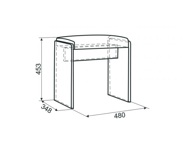Пуф Гламур белый Пуф Гламур белый