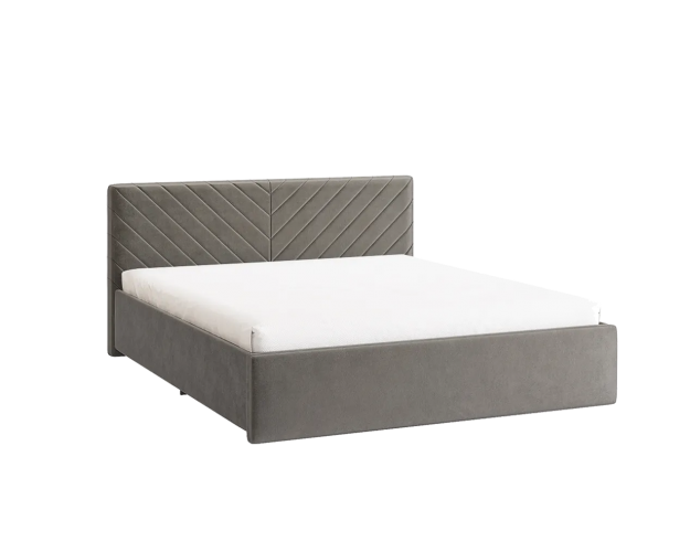 Кровать с подъемным механизмом 1600 Сандра 2 латте (велюр) Кровать с подъемным механизмом 1600 Сандра 2 латте (велюр)