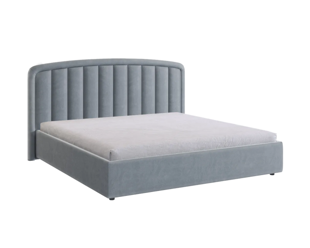 Кровать с подъемным механизмом 1800 Сиена 2 оникс (велюр) Кровать с подъемным механизмом 1800 Сиена 2 оникс (велюр)