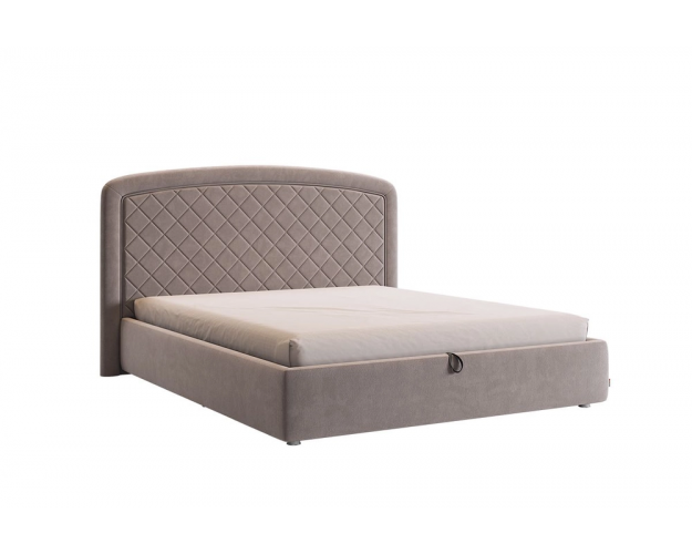 Кровать с подъемным механизмом 1800 Верона 2 латте (велюр) Кровать с подъемным механизмом 1800 Верона 2 латте (велюр)