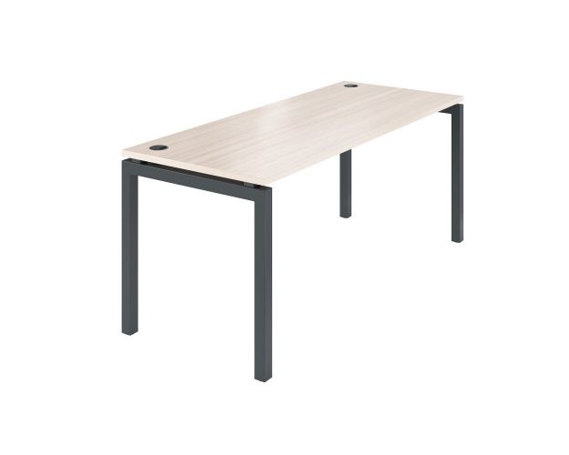 Стол на металлокаркасе АМ-005.60 Ясень шимо Стол на металлокаркасе АМ-005.60 Ясень шимо