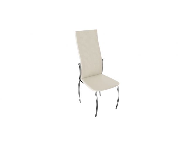 Стул «Комфорт-М» (Каркас Хром, Бежевый Аллигатор к/з 218 (белый перламутр)) Стул «Комфорт-М» (Каркас Хром, Бежевый Аллигатор к/з 218 (белый перламутр))
